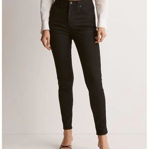 Madewell — High-rise Black Skinny Jeans